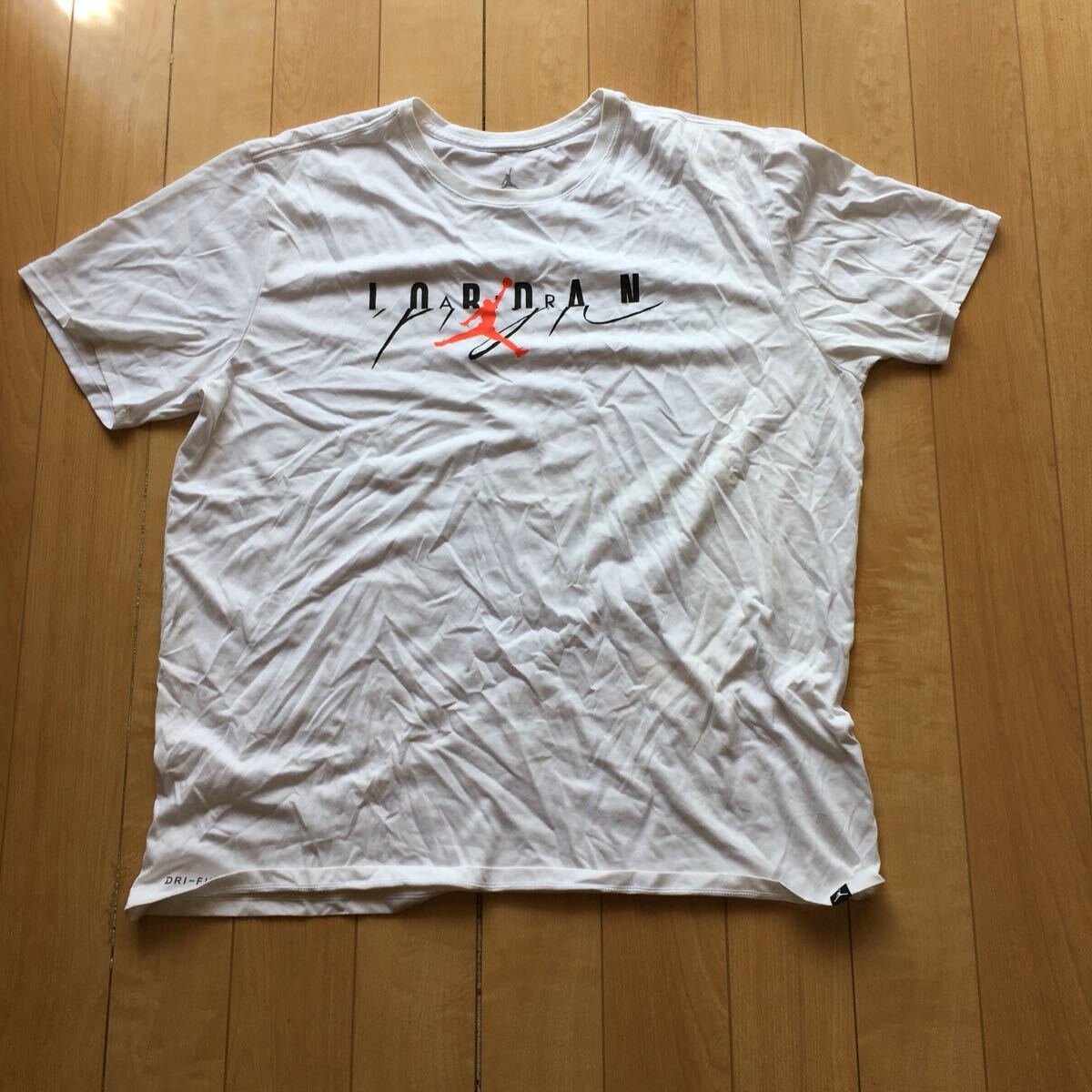 ナイキ ドライフィット ジョーダンTシャツ 240-1-48 メンズ XXL ホワイト バスケ スポーツ拍卖