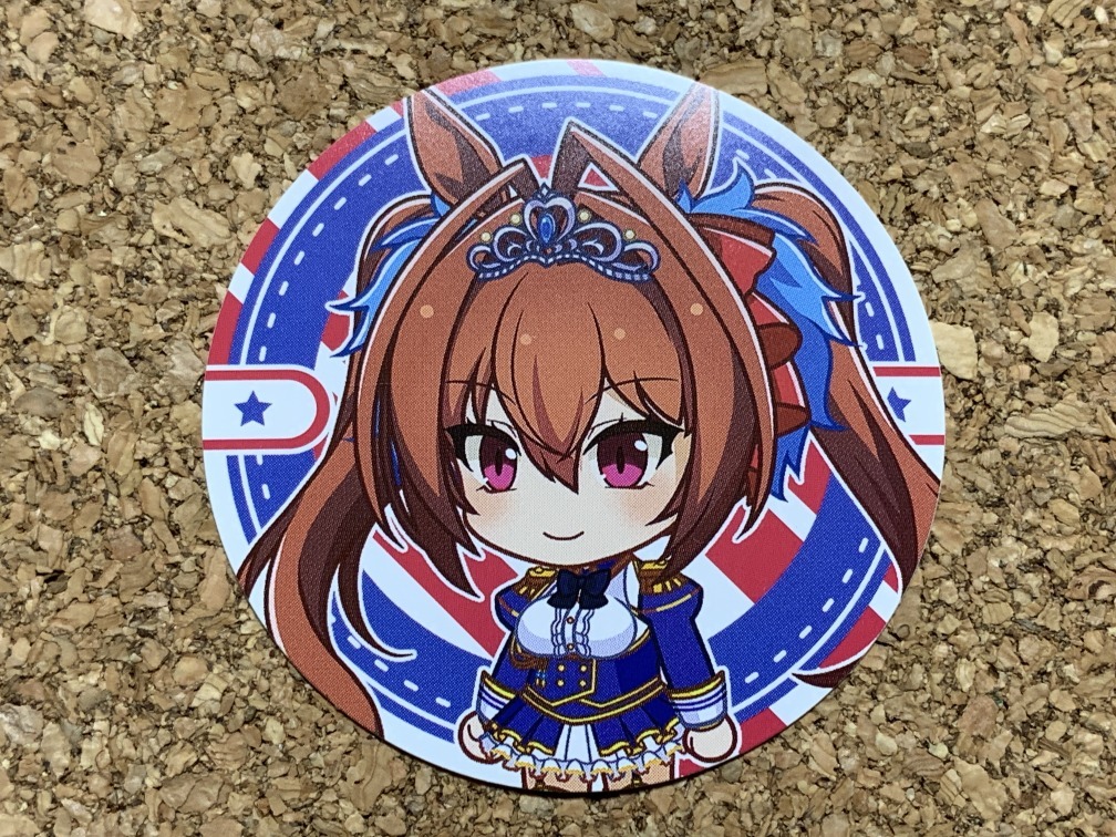 【ウマ娘 グッズ 75】シール まんまる焼 ダイワスカーレット DaiwaScarlet ファミリーマート 2022年 Umamusume Pretty Derby拍卖