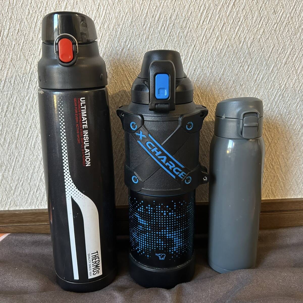 5 水筒 ウォーターボトル ZOJIRUSHI THERMOS 3set拍卖
