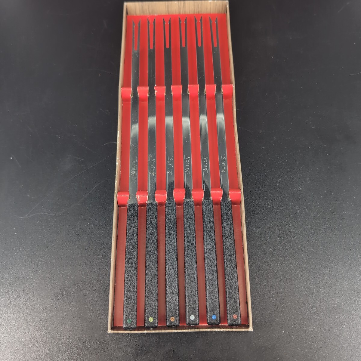 【美品】フォンデュフォーク6本セット!拍卖