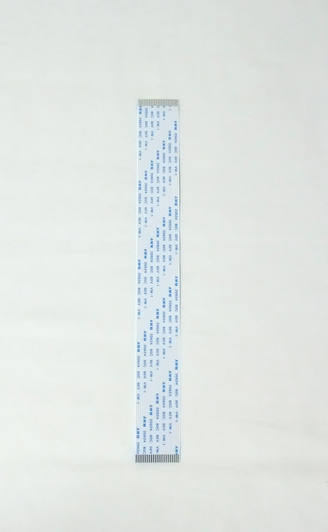 フレキシブルフラットケーブル1mmピッチ23ピン長さ20cm接続面同じ2本セット(FFC、新品)拍卖