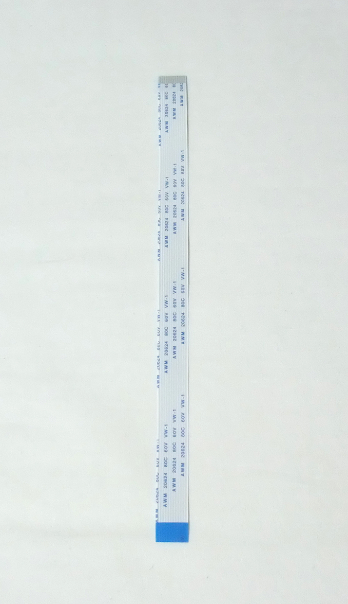 フレキシブルフラットケーブル1mmピッチ12ピン長さ20cm接続面反対2本セット(FFC、新品)拍卖