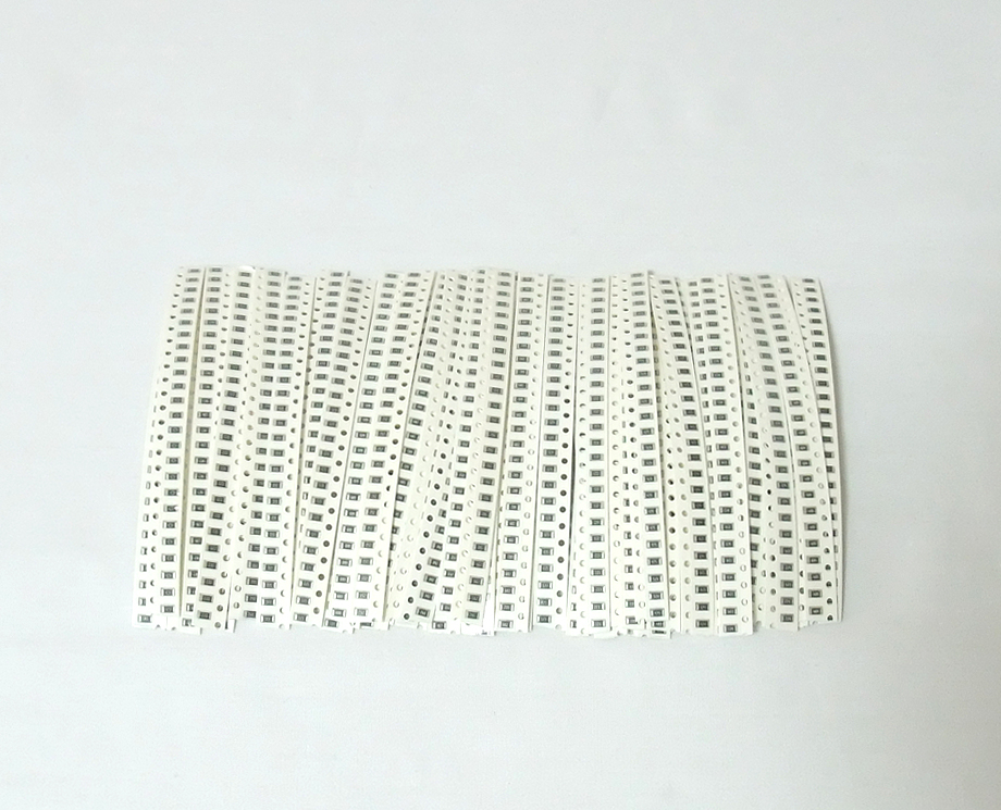 チップ抵抗3216 合計1250個セット(50種類各25個入り、0Ω~10MΩ、SMD、新品)拍卖