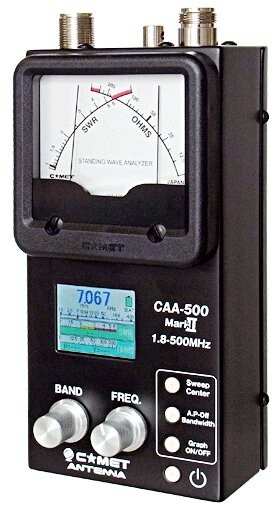 CAA-500MrkII コメットアンテナアナライザー アンテナ調整必帯 ※沖縄は送料別拍卖