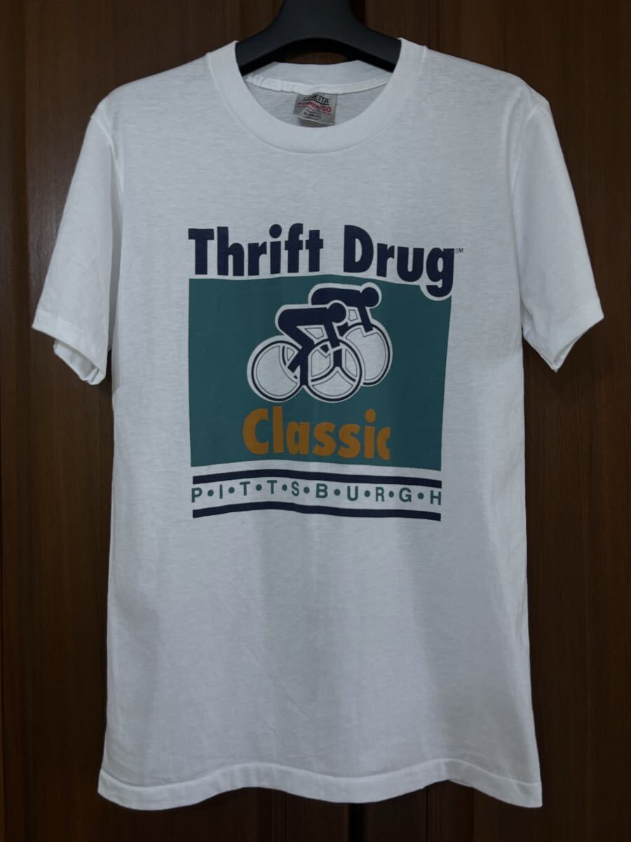 Thrift Drug Classic Tシャツ ONEITA シングルステッチ アメリカ製 M(38-40)拍卖