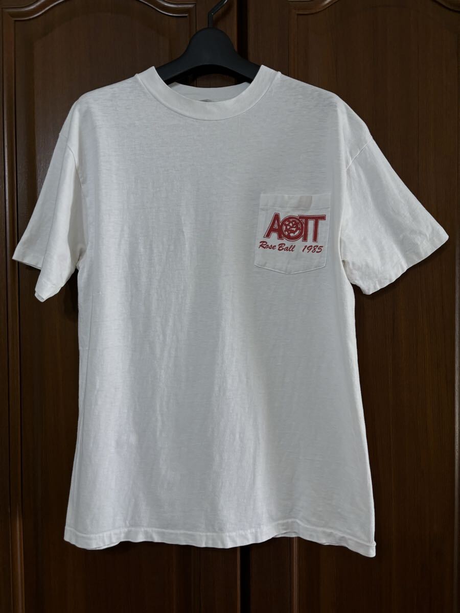 AOTT Rose Ball 1985 Tシャツ シングルステッチ アメリカ製 Hanes ヘインズ L拍卖