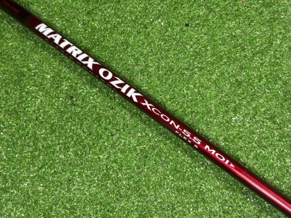 【同梱対応可】hs-4588 中古シャフト MATRIX OZIK XCON-5.5 MOI Flex:S 短尺1W用 109.9cm(約43.2inch)拍卖