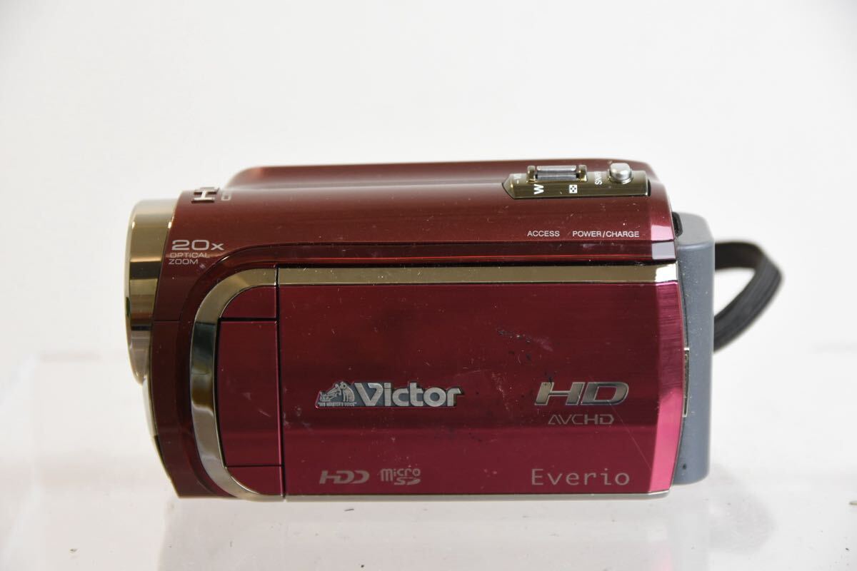 デジタルビデオカメラ Victor ビクター エブリオ EVERIO GZ-HD300-R 250707W7拍卖