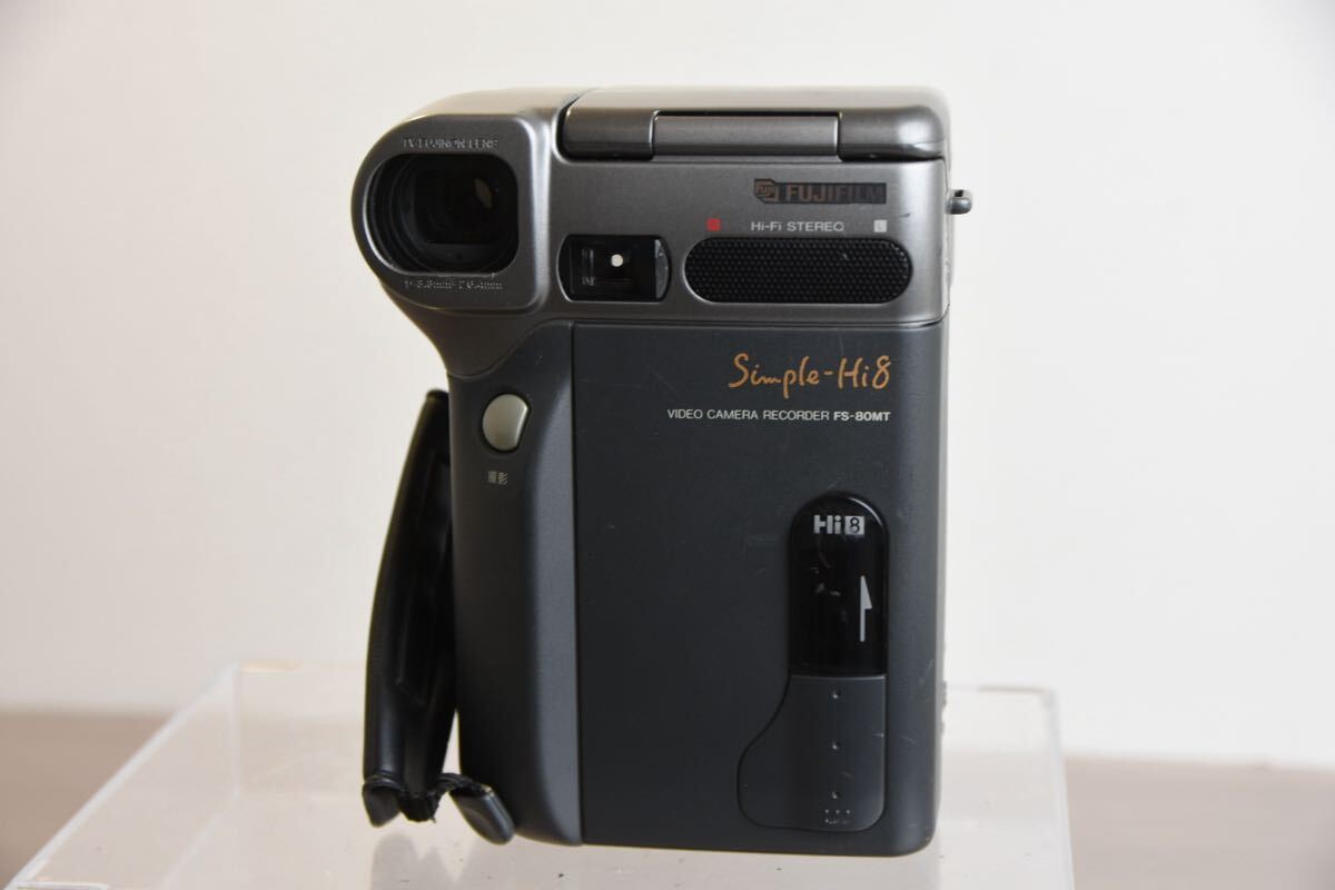 デジタルビデオカメラ FUJIFILM 富士フイルム simple-Hi8 FS-80MT 250615W27拍卖