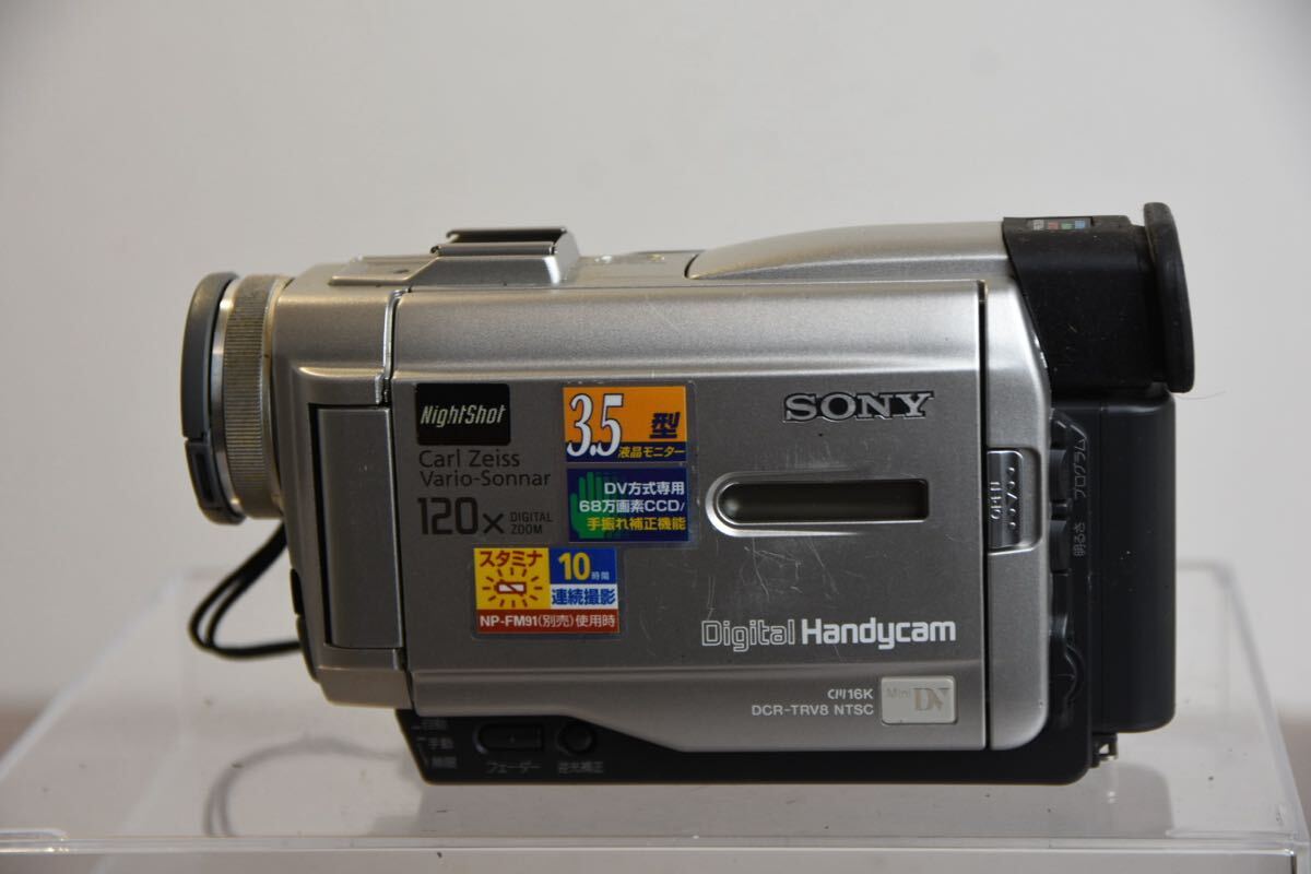 デジタルビデオカメラ SONY ソニー Handycam ハンディカム DCR-TRV8 250615W32拍卖