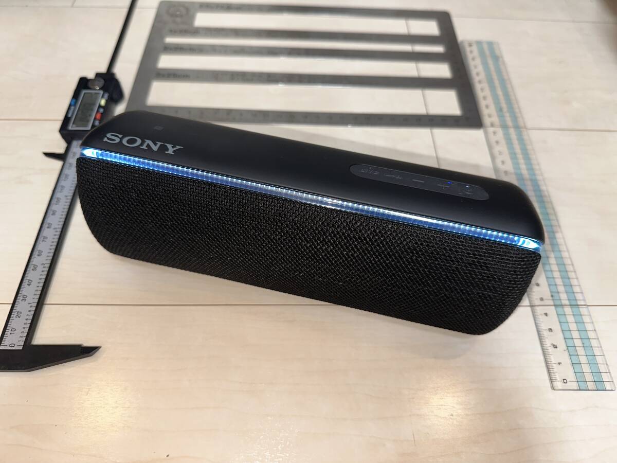 SONY ソニー Bluetooth スピーカー SRS-XB32 重低音 3.5mm有線ジャック モバイルバッテリーUSB機能 タンバリン機能 イルミネーション LED拍卖