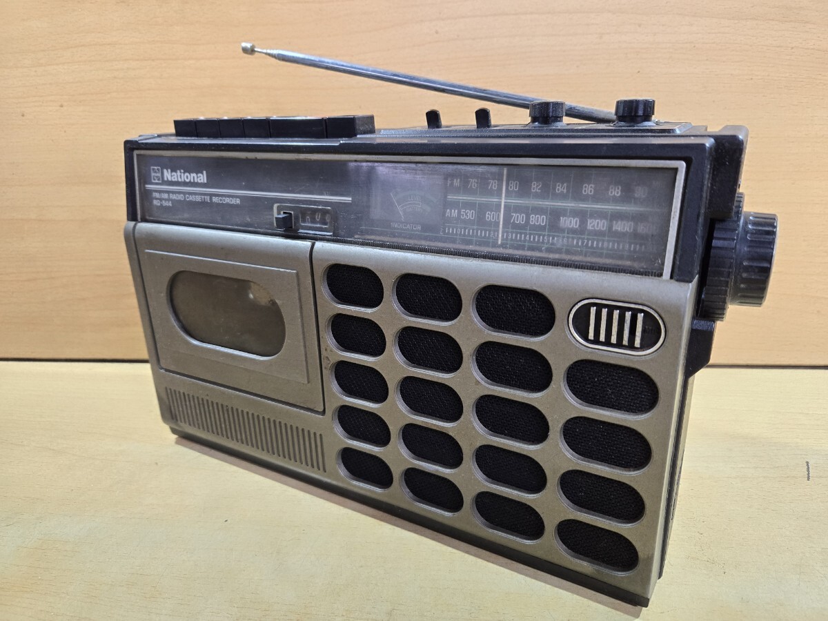 National ナショナル ラジカセ 昭和レトロ RQ-544 ジャンク品拍卖