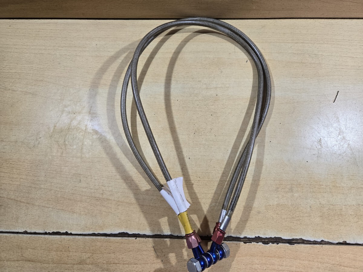 GOODRIDGE メッシュ ブレーキワイヤー80cm/85cm カスタム拍卖