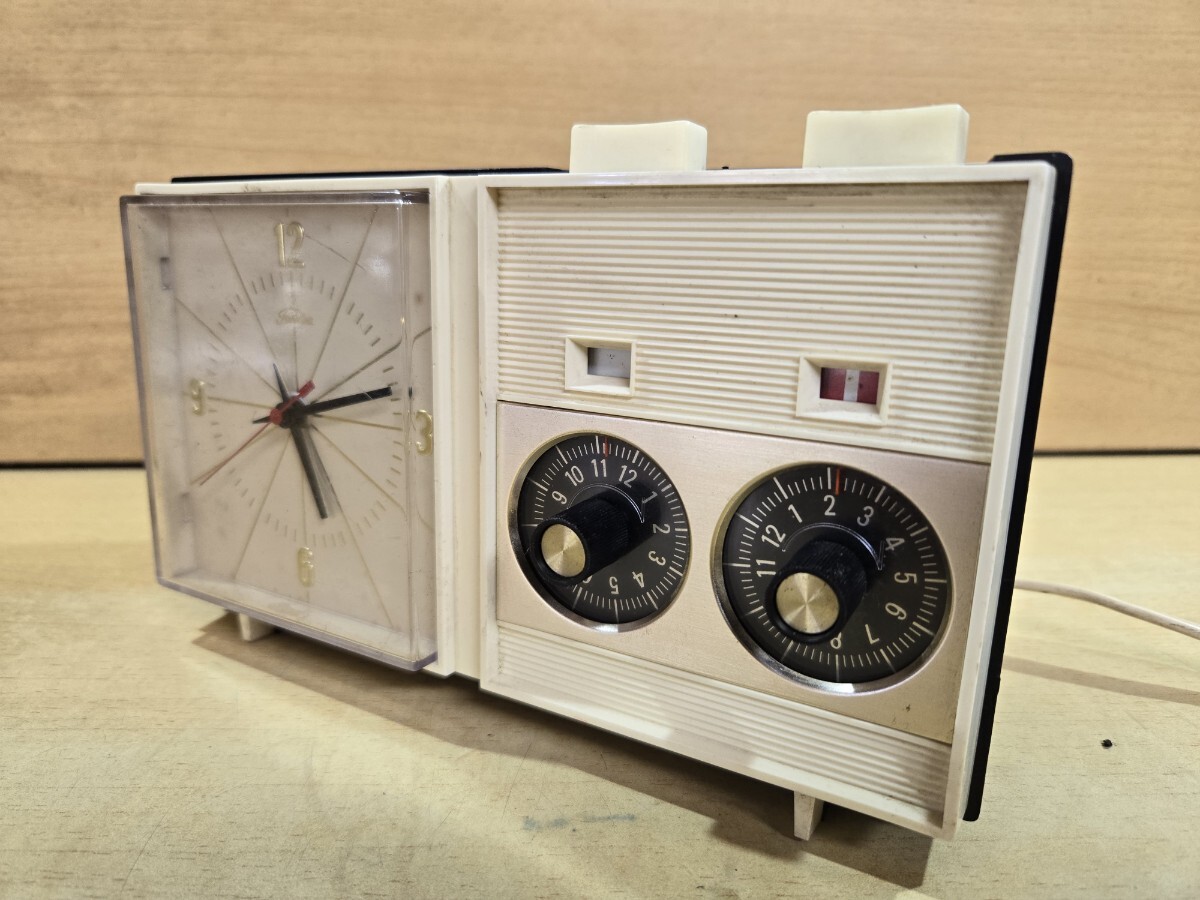 東芝 TOSHIBA 置き時計 TWM-603形 レトロ 当時物拍卖