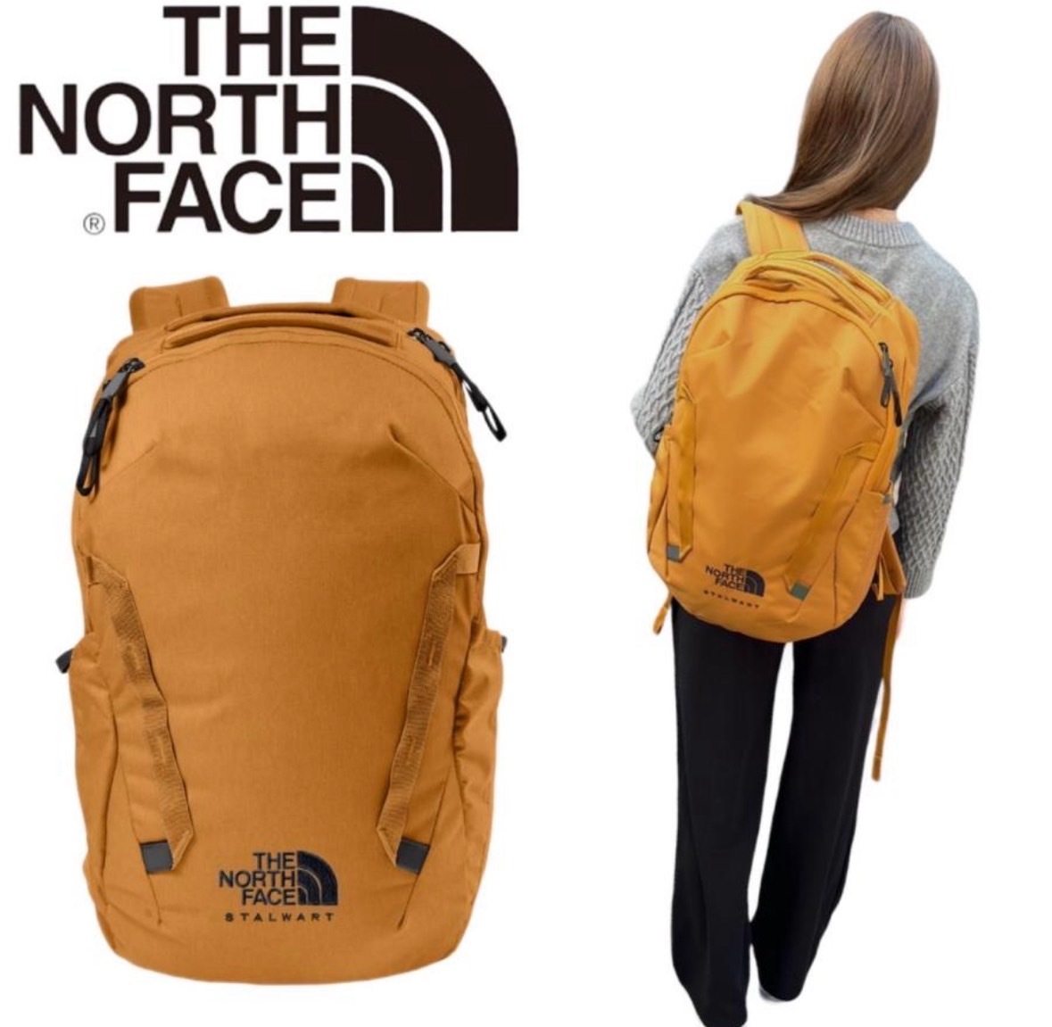 ザ ノースフェイス リュック カバン バックパック NF0A52S6 タン 27L メンズ レディース THE NORTH FACE STALWART BACKPACK 新品拍卖
