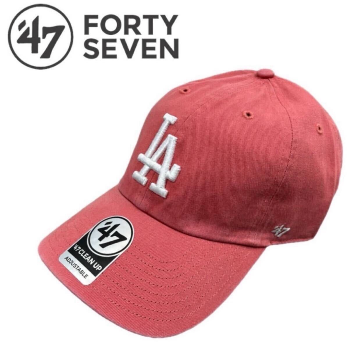 47 フォーティーセブン キャップ 帽子 RGW12GWS ドジャース アイランドレッド LA クリーンナップ 柔らか 47BRAND DODGERS CLEAN UP 新品拍卖