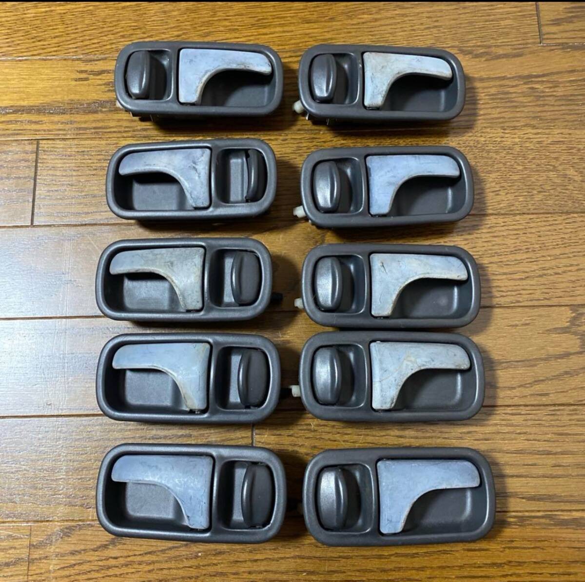 日産 GTR BNR32 スカイライン 純正 ドアハンドル インナー ドアノブ拍卖