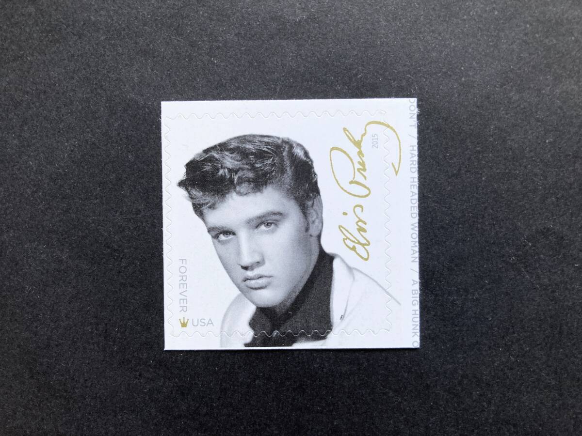 外国切手: アメリカ切手 「エルヴィス・プレスリー」 1種完 未使用拍卖