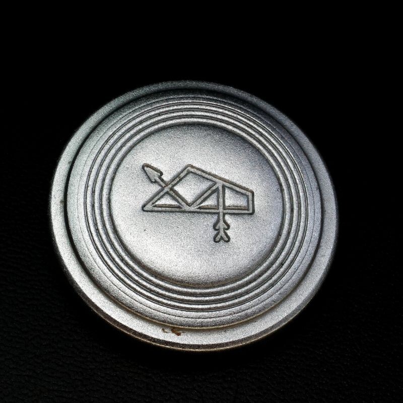 ★KOMZ ソ連製 メタル レンズキャップ 内径 36mm 送料安★1347 カブセ式 金属製 フロント レンズ キャップ Lens Cap フタ 当時物 レトロ拍卖