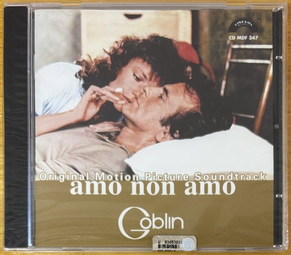 ◎GOBLIN /Amo Non Amo 抱いて (6th/1979年作/伊産Prog/OST/Love Drama) ※伊盤CD/初版/未開封/未使用【CINEVOX CD MDF 347】2002/1/28発売拍卖
