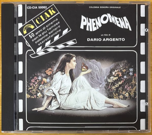 ◎V.A. / Phenomena ( 1985年作/OST/Italian Horror/Goblin/Iron Maiden/Bill Wyman ) ※伊盤CD/初版【 CINEVOX CD-CIA 50062 】1987年発売拍卖