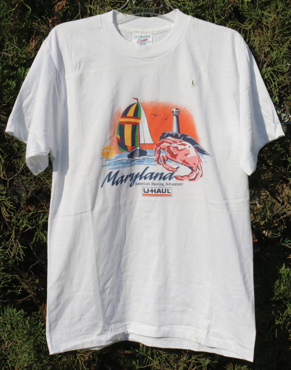 ビンテージ U-HAUL Tシャツ◆LARGE◆デッドストック◆未使用品◆USA製◆1988年◆ユーホール◆USA購入拍卖