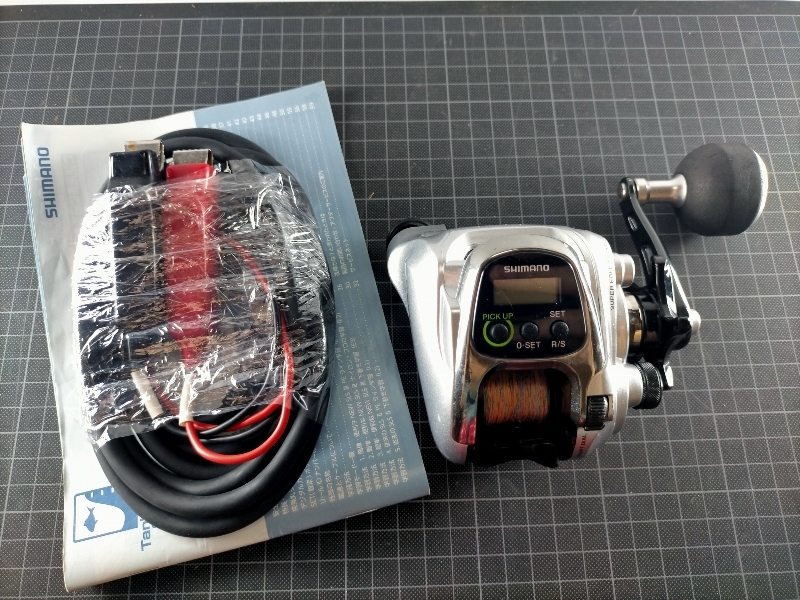 專 【付属品】シマノ13 フォースマスター 400 日本製 シングルハンドル 電動リール ジギング 検 プレイズ 電動丸 03054 1906F拍卖