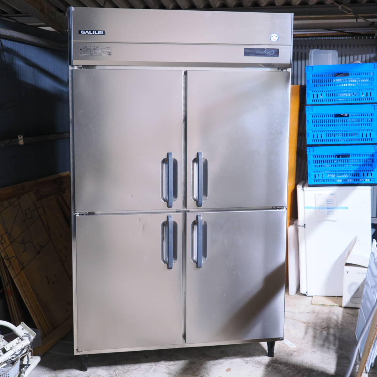 引取限定(大阪府堺市) 業務用冷凍庫 GRD-124FMD GALILEI 三相200v 2020拍卖