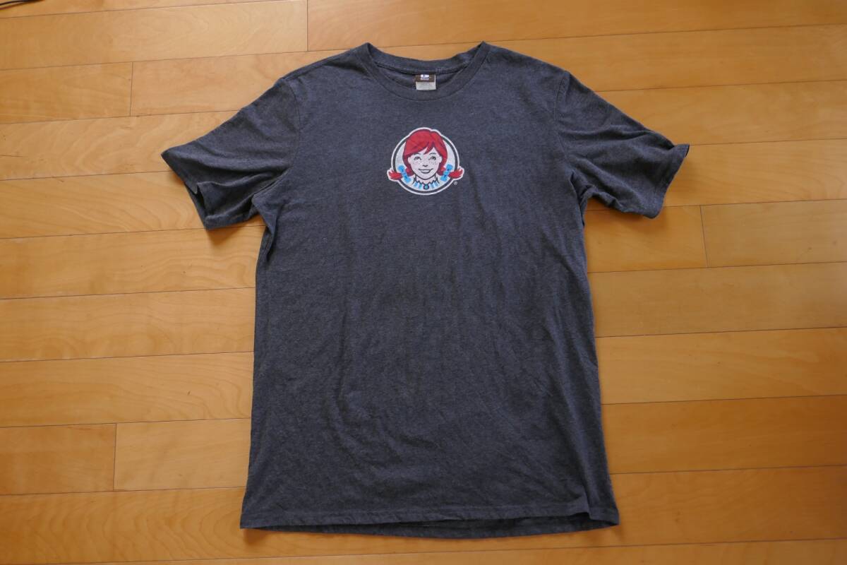 ◆Wendy's ウェンディーズ◆半袖 プリントTシャツ◆USED品◆Lサイズ拍卖