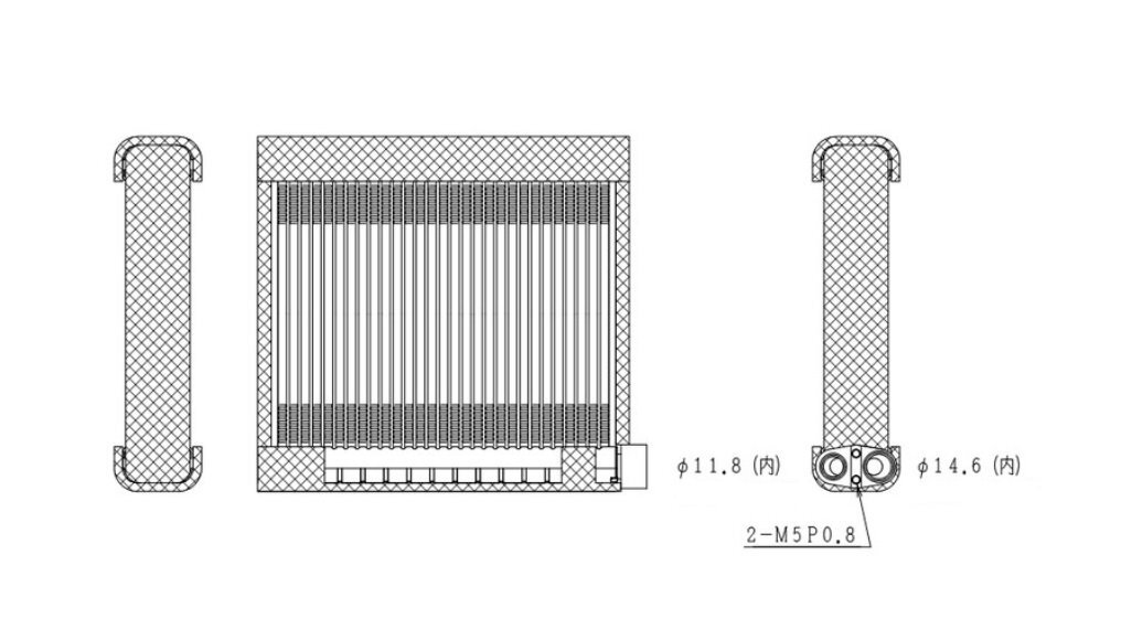 ☆ハイゼット☆ピクシス★EBD-S500P/S510P EBD-S500U/S510U 3BD-S500P/S510P★R134a★エバポレーター★新品 即納★12ヶ月保証★拍卖