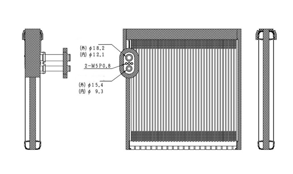 ☆アルファード☆ヴェルファイア★DBA-ANH20W/25W DBA-GGH20W/25W★R134a★エバポレーター★新品 即納★12ヶ月保証★拍卖