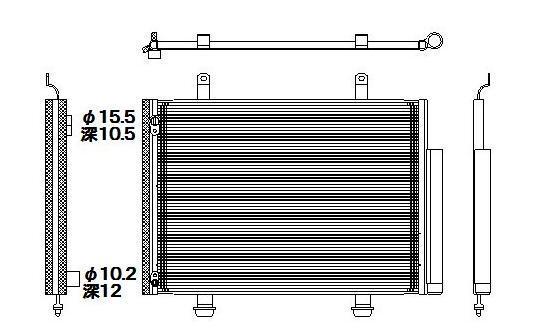 ☆スイフト☆CBA-ZC32S DBA-ZS72S/ZD72S☆コンデンサー☆新品 即納☆18ヶ月保証☆拍卖