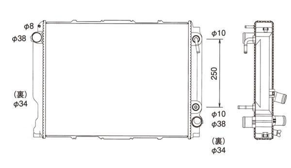 ●ハイエース●KH-KZH100G/KZH106W/KZH110G/KZH116G/KZH120G●A/T●メイン●平成11年7月から●ラジエーター●新品 新品●18ヶ月保証●拍卖