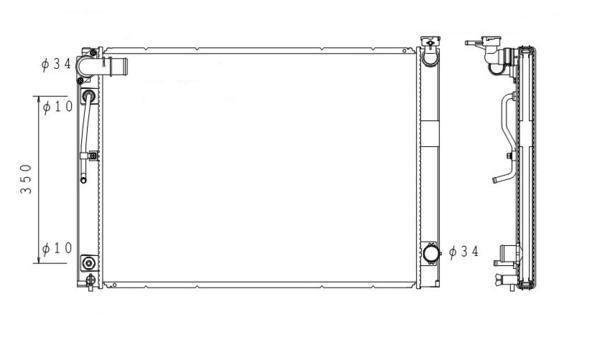 ●アルファードG●アルファードV●DBA-ANH10W DBA-ANH15W●A/T●ラジエーター●新品 即納●18ヶ月保証●拍卖