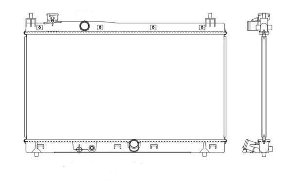●フィット●ハイブリッド●GAA-GP5 GAA-GP6●CVT●ラジエーター●新品 即納●18ヶ月保証●拍卖