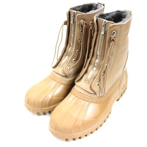 NONNATIVE ノンネイティブ 22AW WORKER ZIP DUCK BOOTS COW LEATHER WITH RUBBER SOL ブーツ 41 ブラウン拍卖