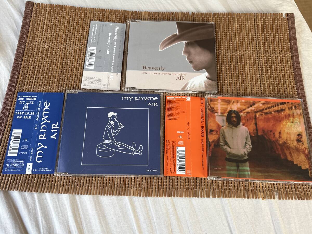 CD3枚セット AIR my rhyme/Heavenly/LIBERAL 車谷浩司 Spiral Life スパイラルライフ Laika came back拍卖