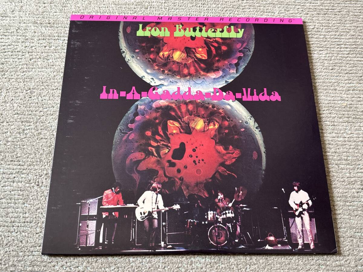 MFSL MO-FI Iron Butterfly/In-A-Gadda-Da-Vida LPアナログレコード Mobile Fidelity モービル フィデリティ アイアンバタフライ MFSL1-368拍卖