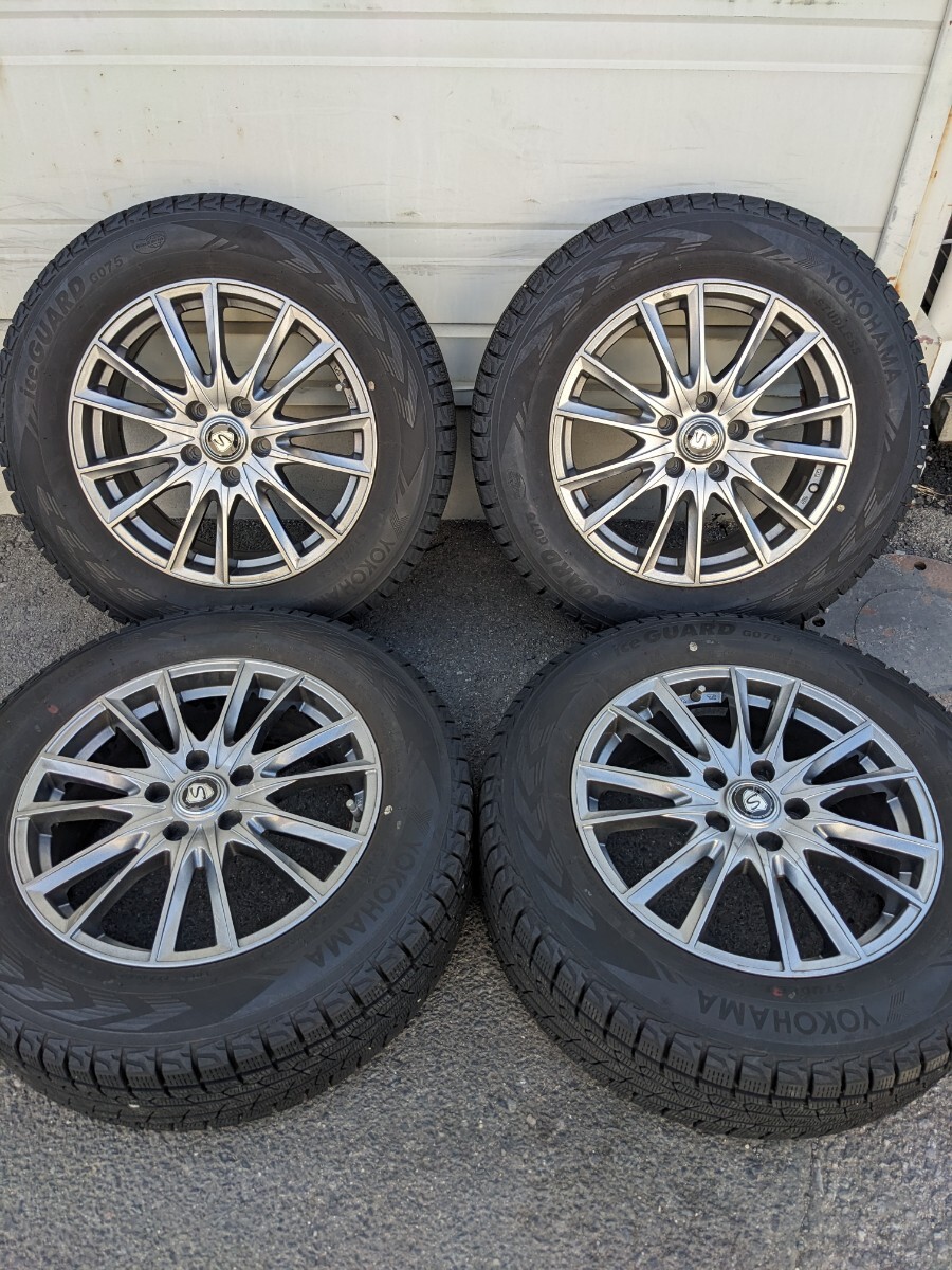 ◆CX-5外し◆スタッドレス4本セット◆225/65/17◆№5770 17インチ PCD114.3 STRANGER ヨコハマ拍卖