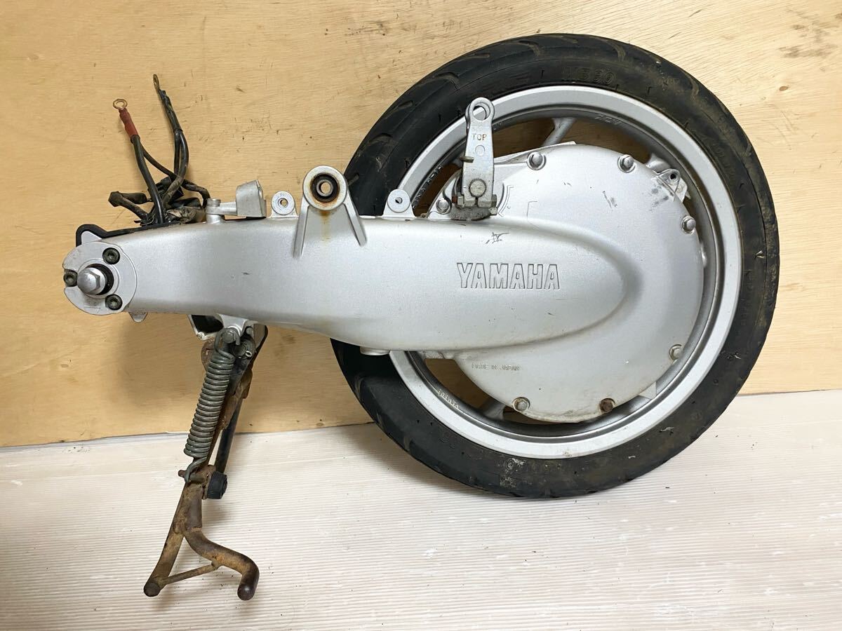 電動パッソル 2915km 純正 駆動モーター リアホイール Passol EV SY01J ヤマハ ノーマル リヤ スタンド ドラムブレーキハブ L 検(EC02)拍卖