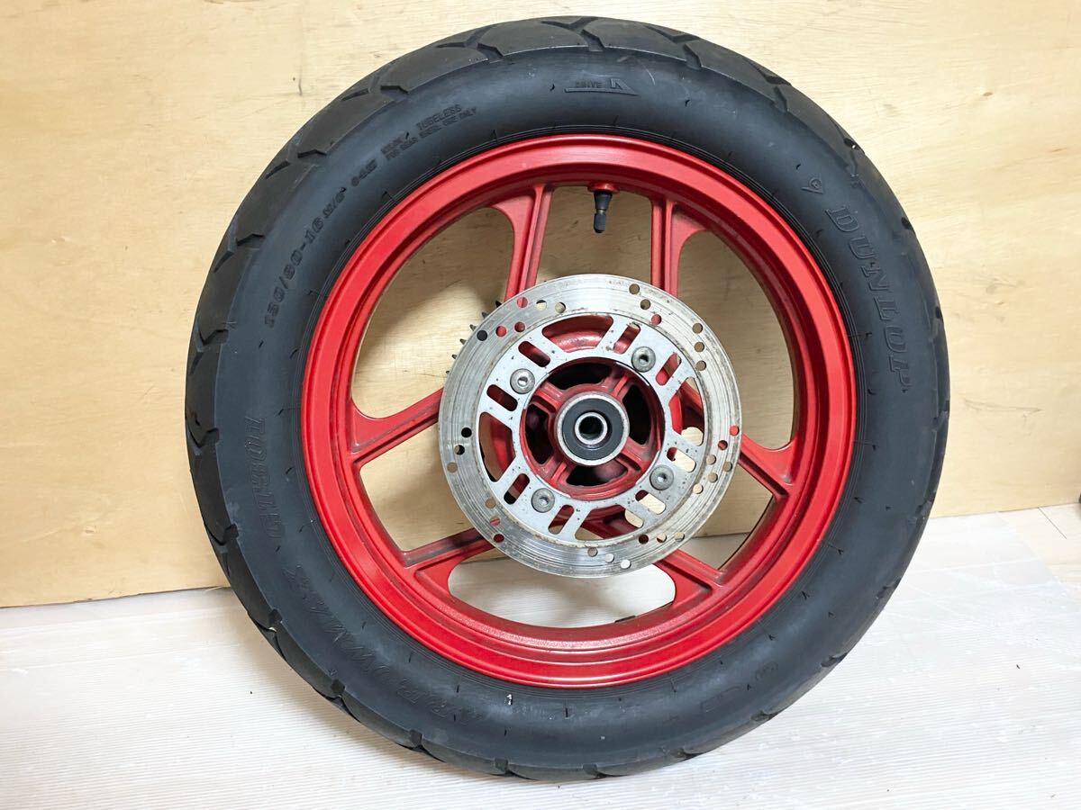 GPX250R 純正リアホイール ブレーキディスクローター ハブ GT301 EX250E カワサキ リヤ 検(エリミネーター GPZ ニンジャ 400F ZZR S P Z)拍卖