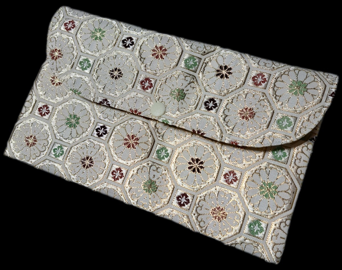 御朱印帳ケース 数珠入れ 通帳ケース ハンドメイド拍卖