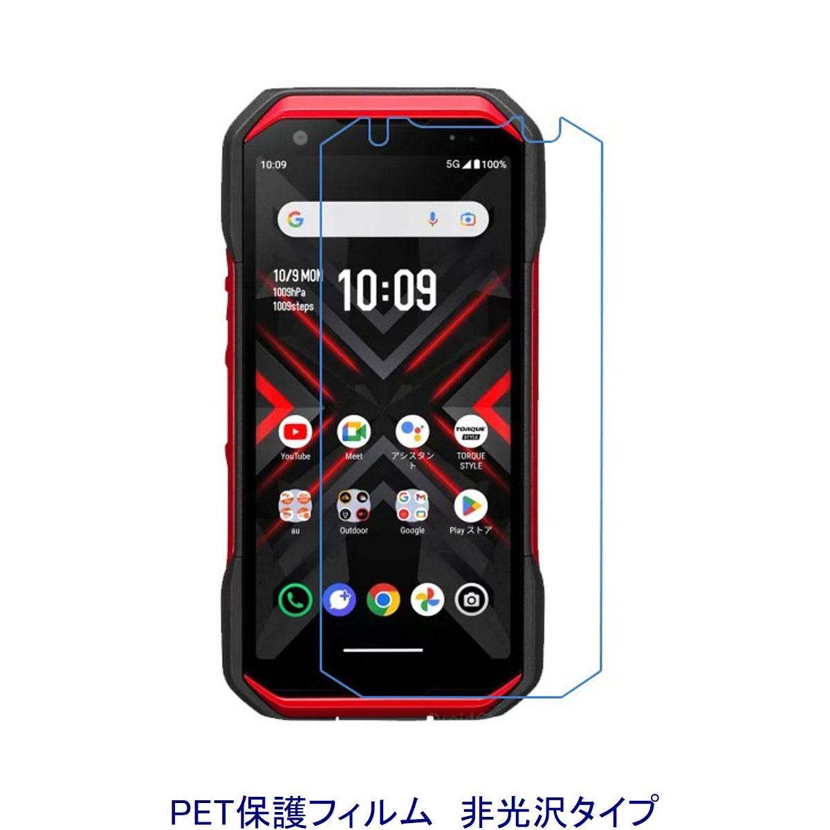 【2枚】 TORQUE G06 KYG03 5.4インチ 液晶保護フィルム 非光沢 指紋防止 D390拍卖