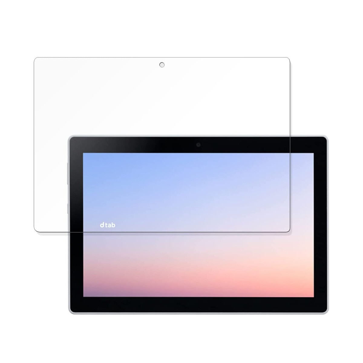 docomo dtab d-51C 10.1インチ 2022年 9H 0.33mm 強化ガラス 液晶保護フィルム 2.5D K829拍卖