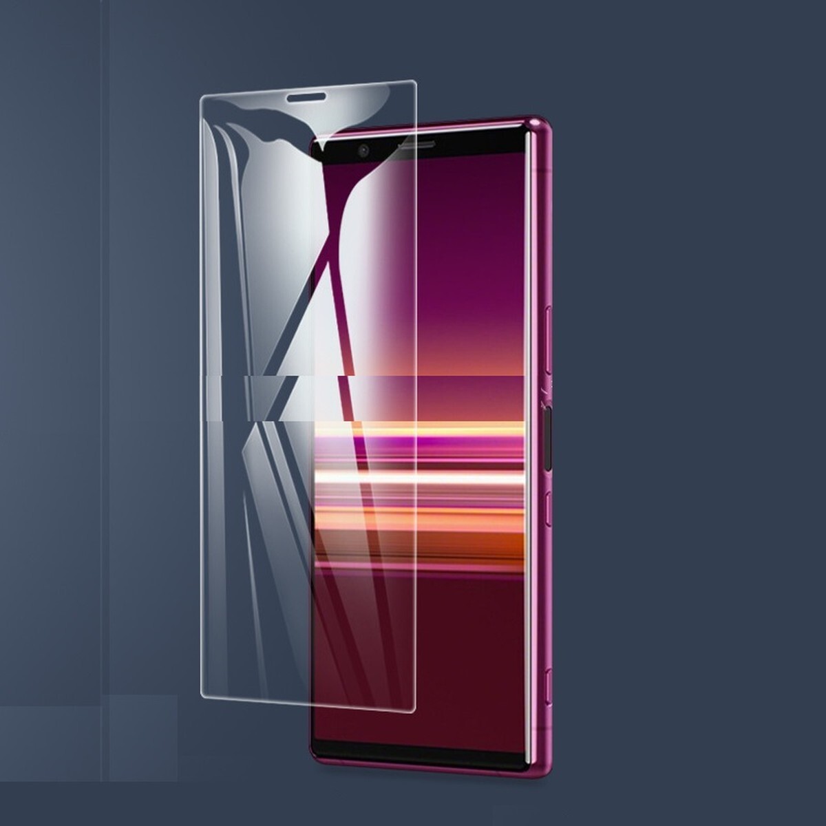 Xperia 5 SO-01M SOV41 901SO 9H 0.26mm 強化ガラス 液晶保護フィルム 2.5D K629拍卖