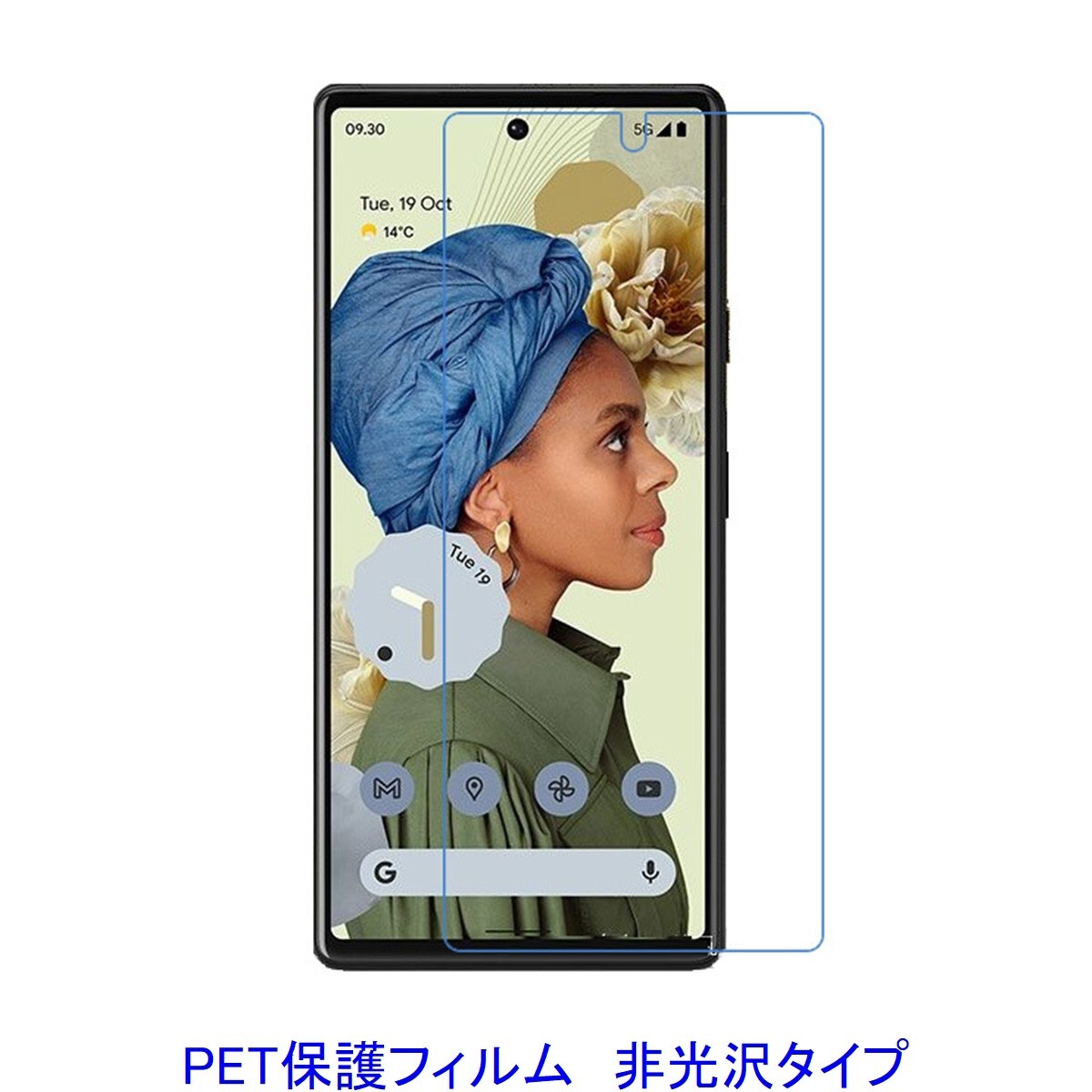 【2枚】 Google Pixel 6a 5G GA02998 6.1インチ 液晶保護フィルム 非光沢 指紋防止 D266拍卖