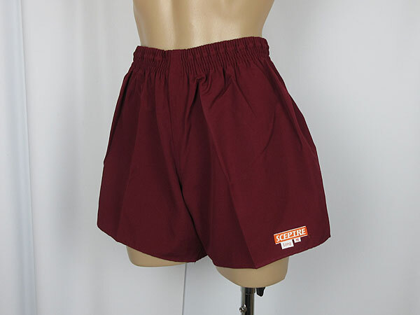 体操服★学校★短パン ショートパンツ ロングパンツ★SCEPTER セプター★エンジ★3XOサイズ★日本製★未使用拍卖