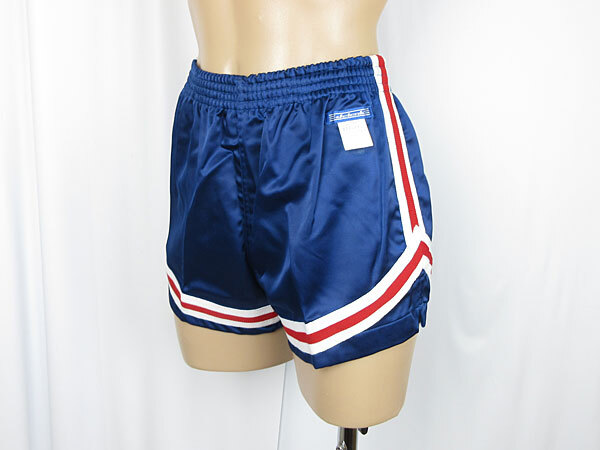 バスパン★バスケ★バスケットボール★ショート パンツ★ジェレンク Jelenk★ネイビー★U-867★エステルサテン★Sサイズ★汚れあり拍卖