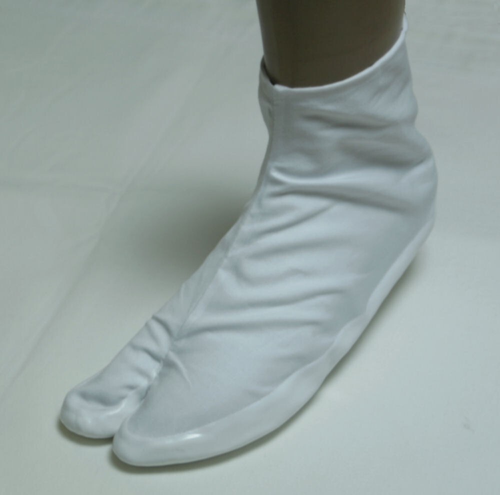 阿波踊り足袋 ゴム張り足袋 23.5cm 4枚こはぜ お祭り足袋 男踊り用足袋 メール便対応 阿波踊り用品拍卖