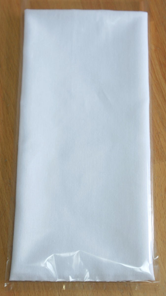 手ぬぐい 白手拭い 白無地 日本製 和晒加工 個別ビニール袋入り 岡生地 晒 ふきん 洗顔 ボディタオル お膳掛 手拭い拍卖